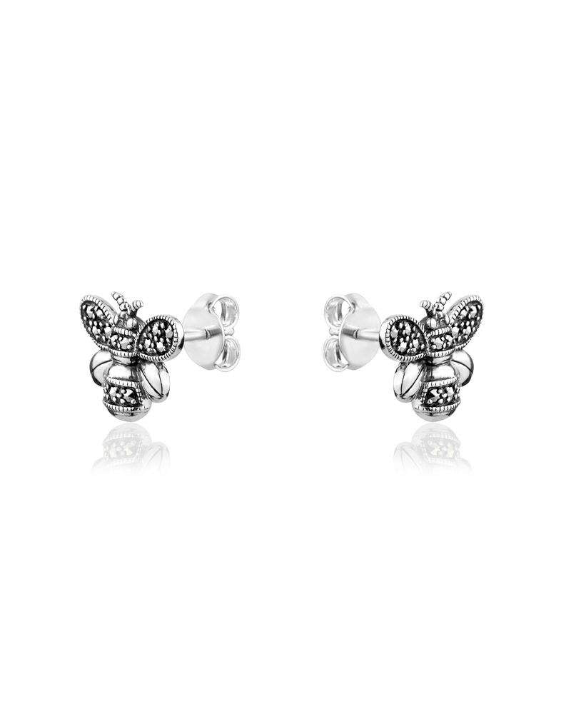 Sterling Silver Bee Studs!