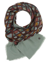 Misty Geo Patchwork Scarf!