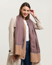 Patchwork Graphic Stole!  Two Colours!