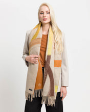 Brushstroke Painted Cashmink Scarf!