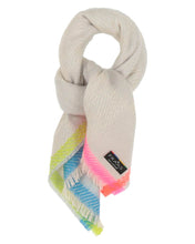 Sustainable Checkerboard Scarf By Fraas!  Three Colours!  50% Off!