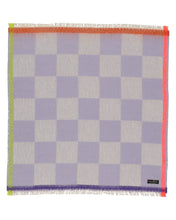 Sustainable Checkerboard Scarf By Fraas!  Three Colours!  50% Off!