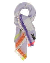 Sustainable Checkerboard Scarf By Fraas!  Three Colours!  50% Off!