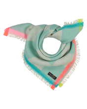 Sustainable Checkerboard Scarf By Fraas!  Three Colours!  50% Off!