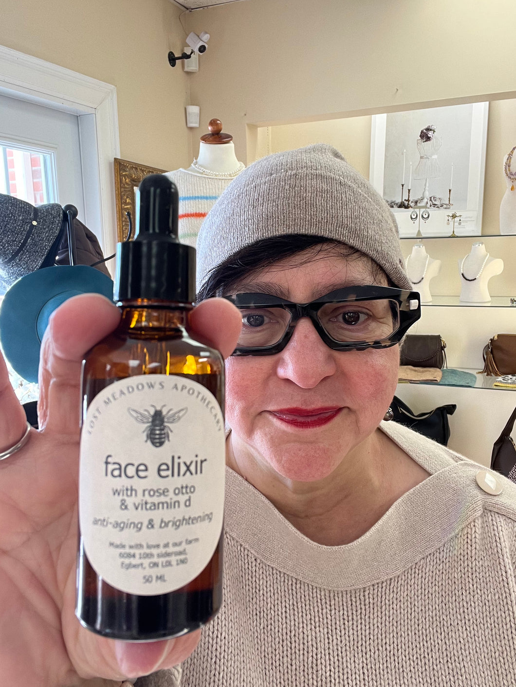 Face Elixer With Rose Otto & Vitamin D!