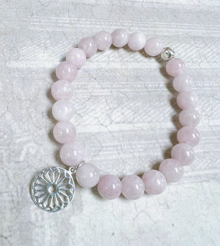 BZen Rose Quartz Bracelet!