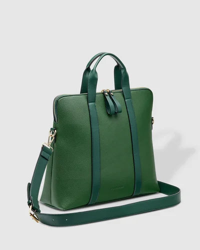 Rhodes Laptop Bag In Sensational Green