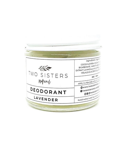 Two Sisters Naturals Lavender Deodorant!