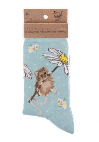 Oops A Daisy Bamboo Socks By Wrendale!